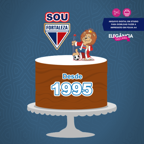 Topo de Bolo Fortaleza Arquivo de Corte